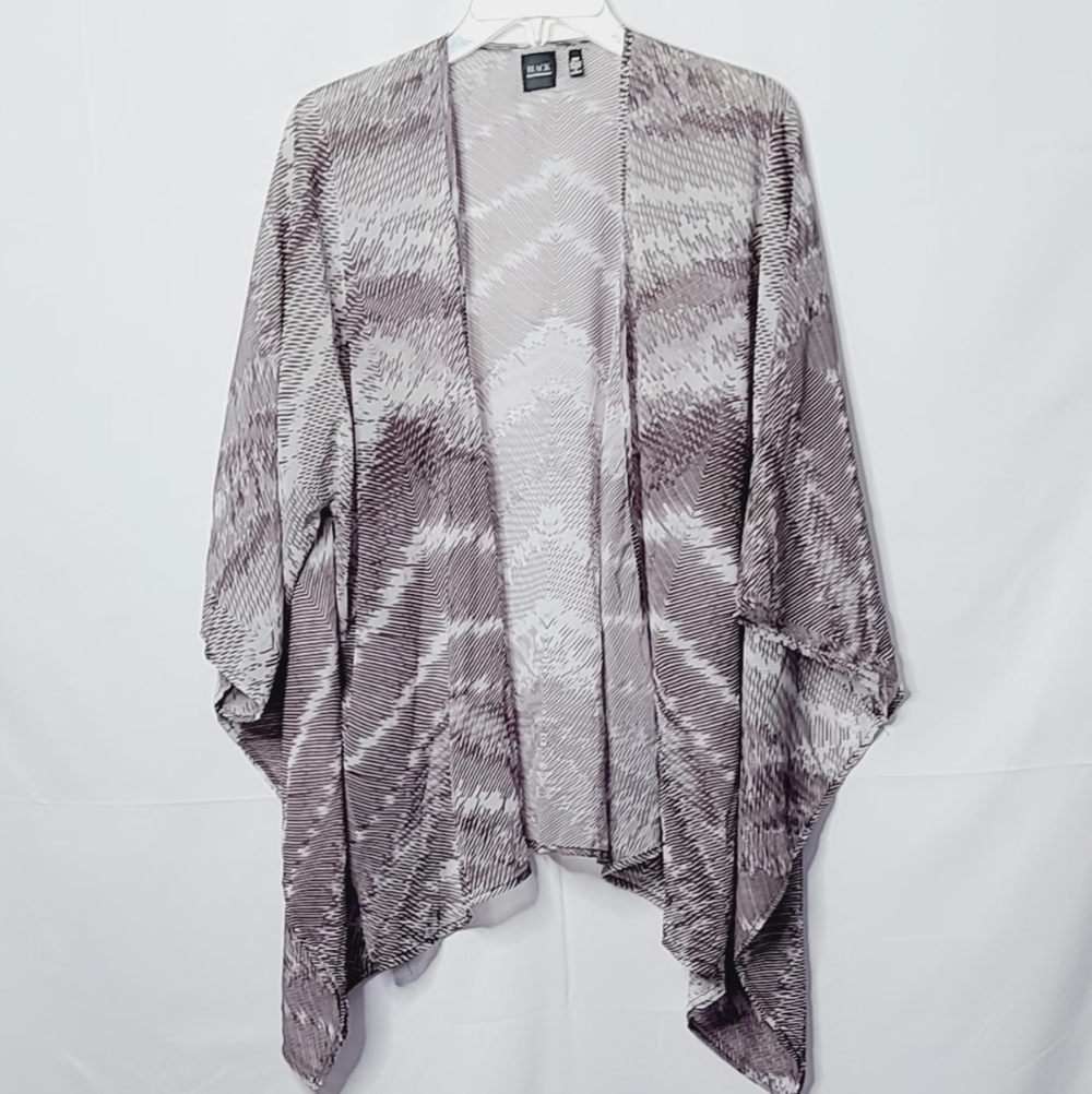 Saks Fifth Avenue Black label sheer cardigan sz M